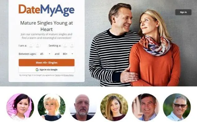 DateMyAge screenshot review